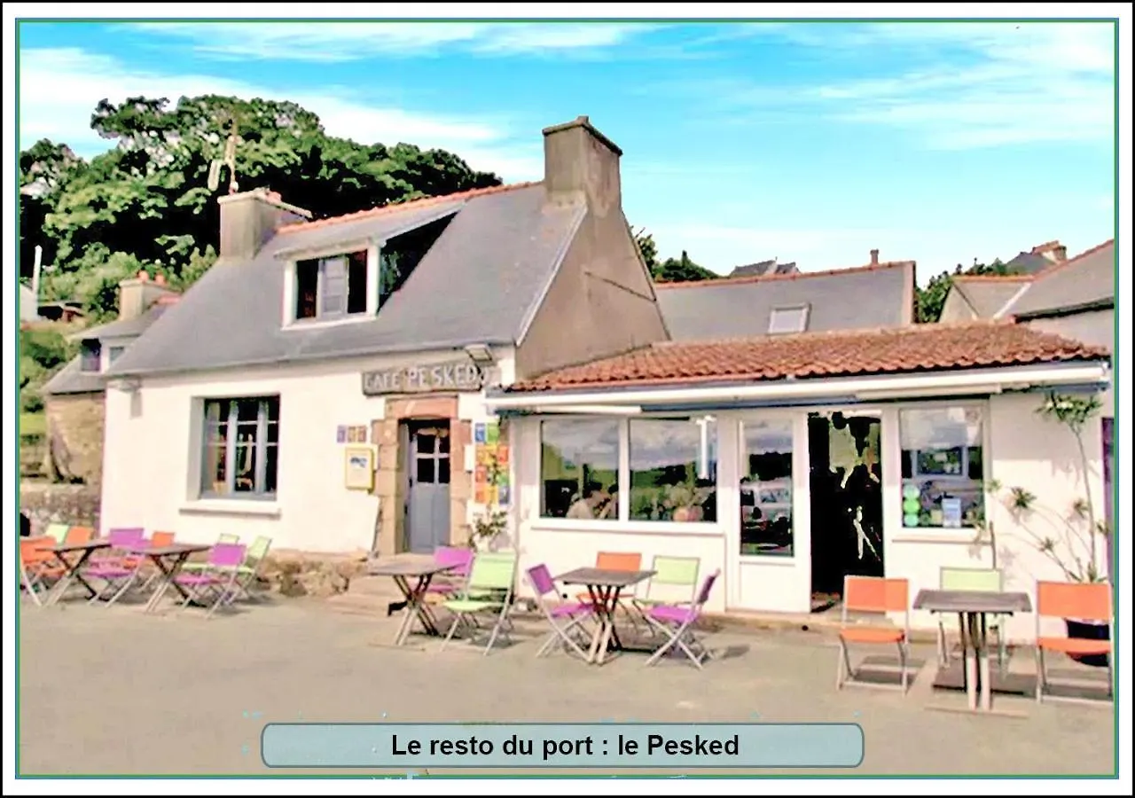 Gite Entre Paimpol Brehat Et Perros Guirec Cote De Granit Rose Vue Terre Mer Plouguiel Holiday home