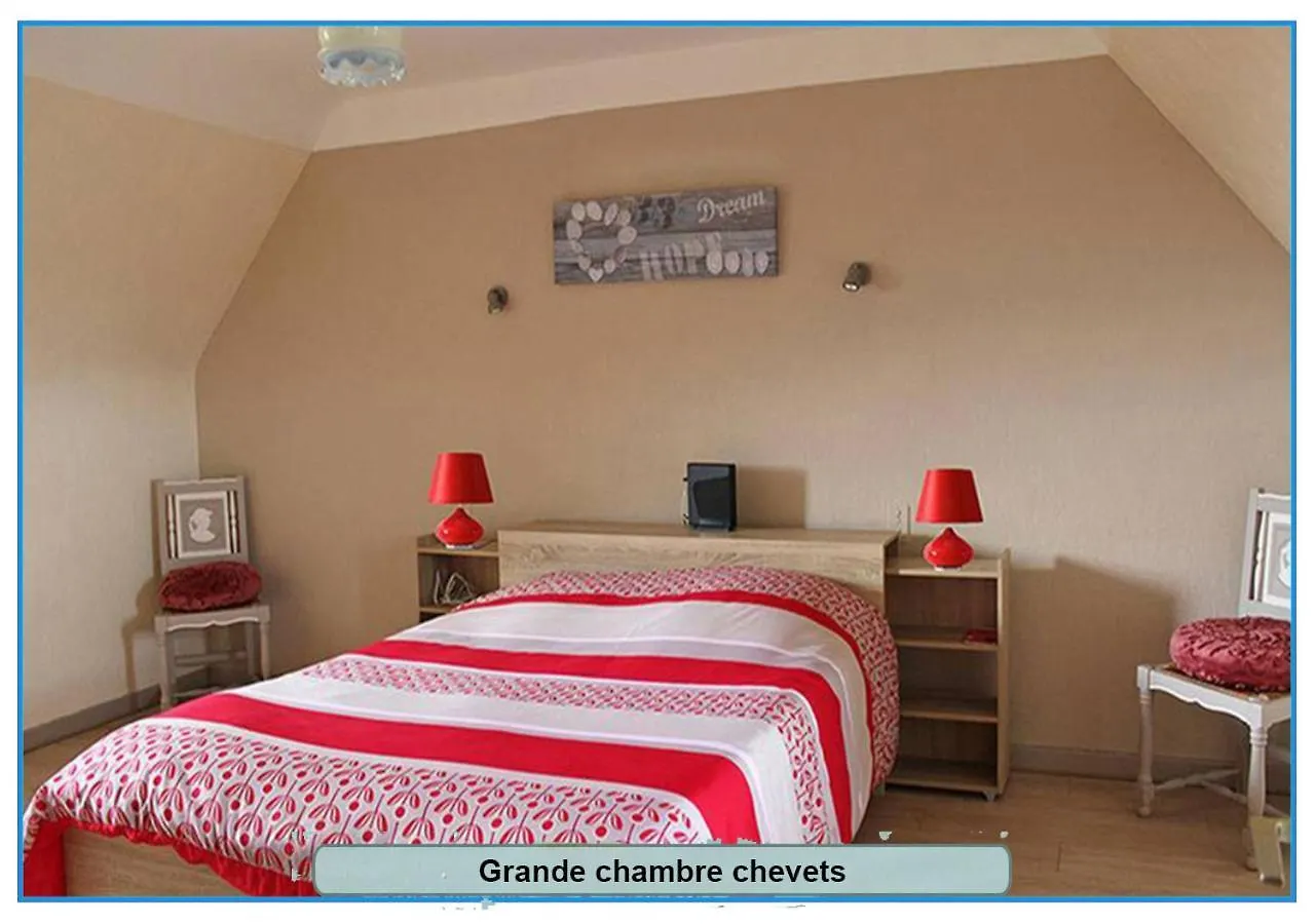 別荘 Gite Entre Paimpol Brehat Et Perros Guirec Cote De Granit Rose Vue Terre Mer Plouguiel フランス