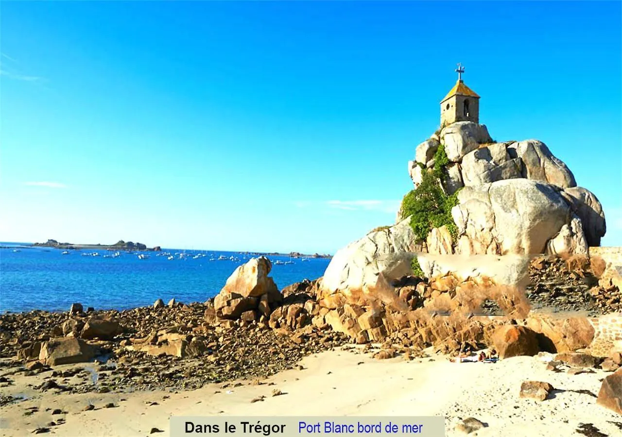 Gite Entre Paimpol Brehat Et Perros Guirec Cote De Granit Rose Vue Terre Mer Plouguiel
