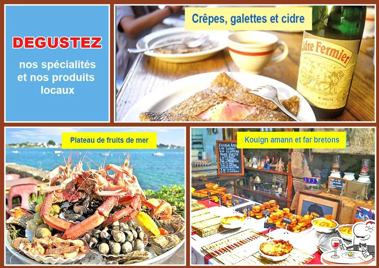 Gite Entre Paimpol Brehat Et Perros Guirec Cote De Granit Rose Vue Terre Mer Plouguiel Fransa