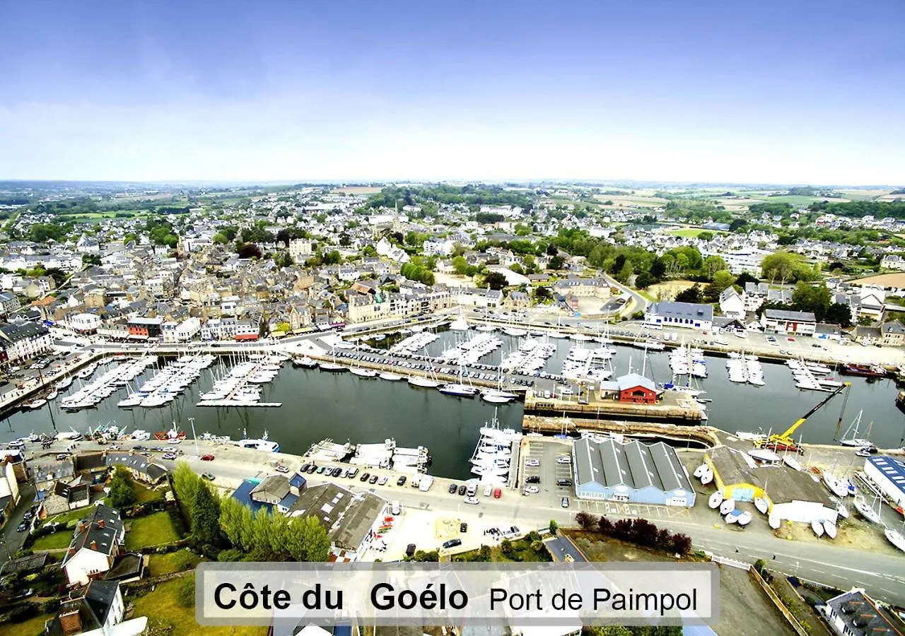 Gite Entre Paimpol Brehat Et Perros Guirec Cote De Granit Rose Vue Terre Mer Plouguiel 別荘