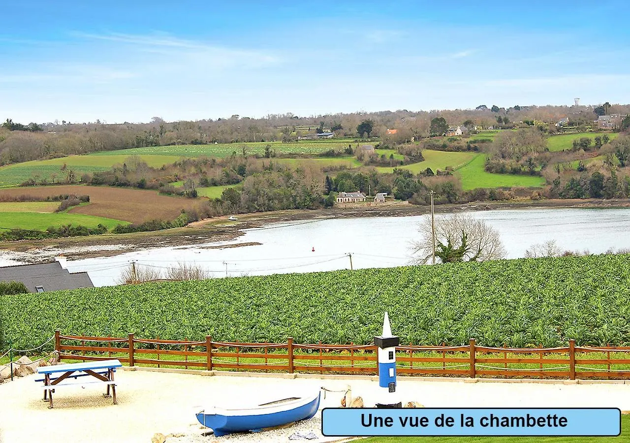 Дом отдыха Gite Entre Paimpol Brehat Et Perros Guirec Cote De Granit Rose Vue Terre Mer Plouguiel